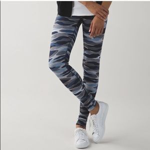 Lululemon blue camo leggings